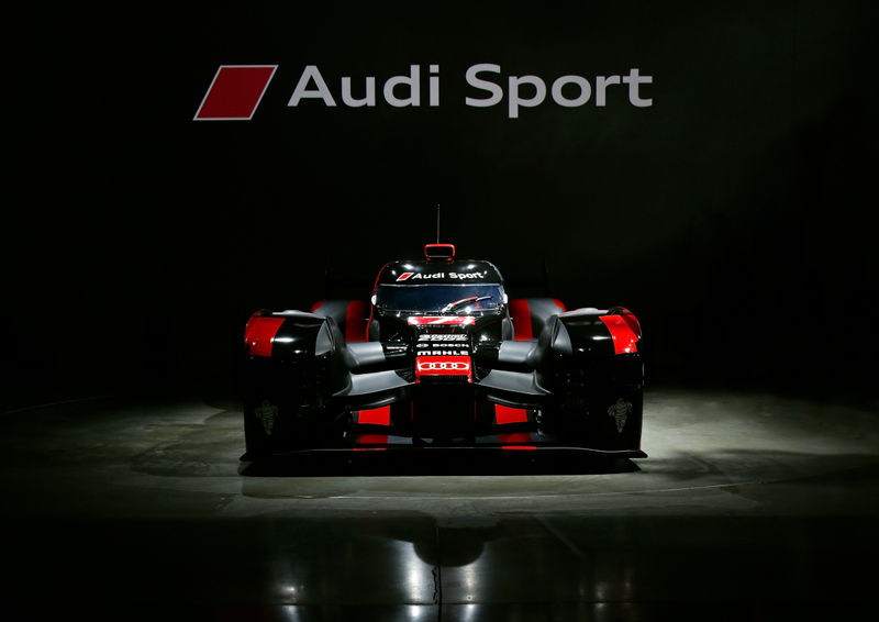 Illustration for article titled The New Audi R18 Is Here And Its Livery Is Just As Mean As The Car